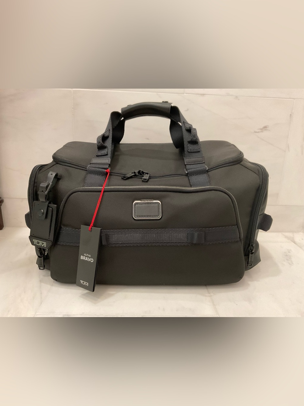 NEW Tumi ALPHA BRAVO MASON 19.5” Ballistic Nylon Duffel Bag - BLACK
